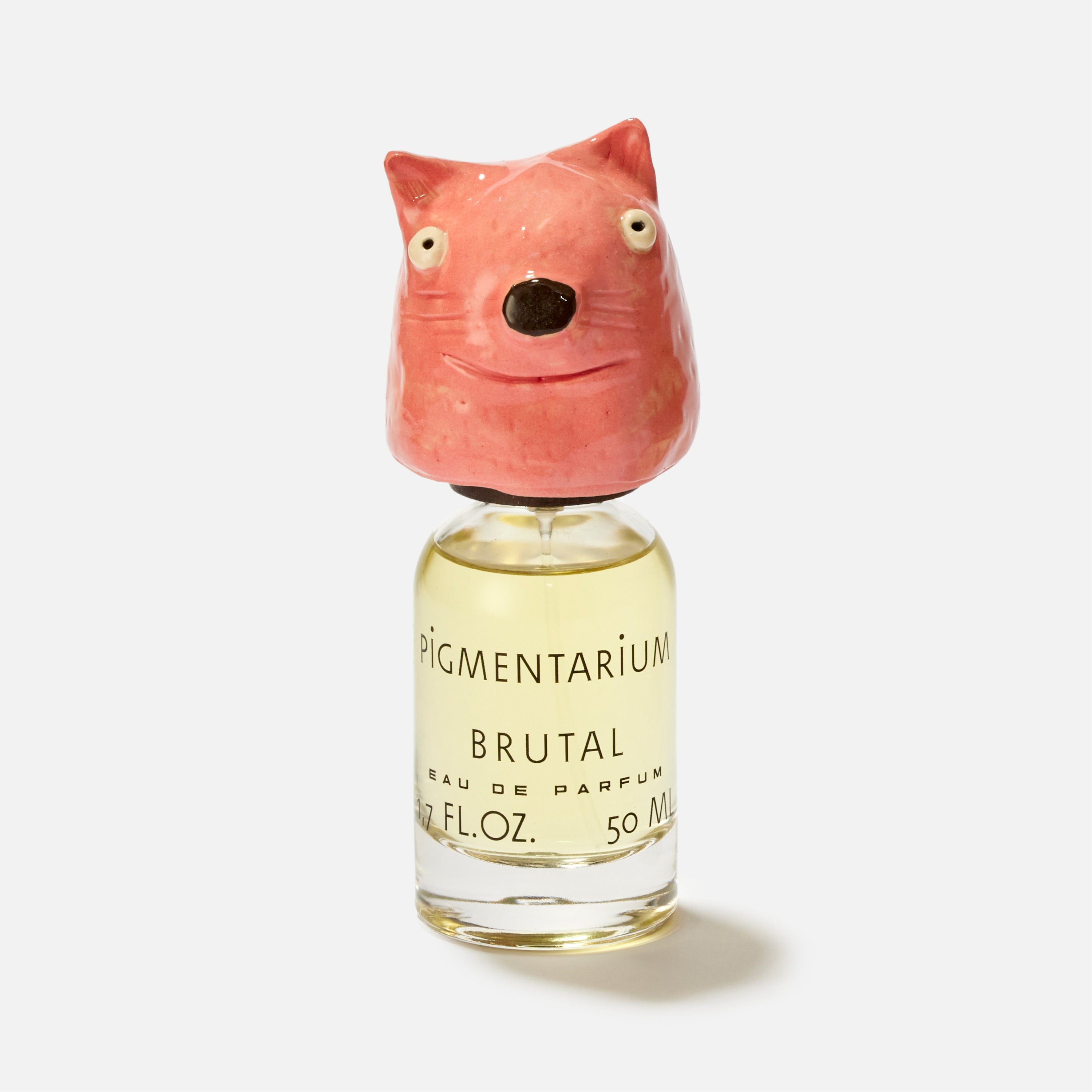 VÍČKO NA PARFÉM RŮŽOVÁ KOČKA