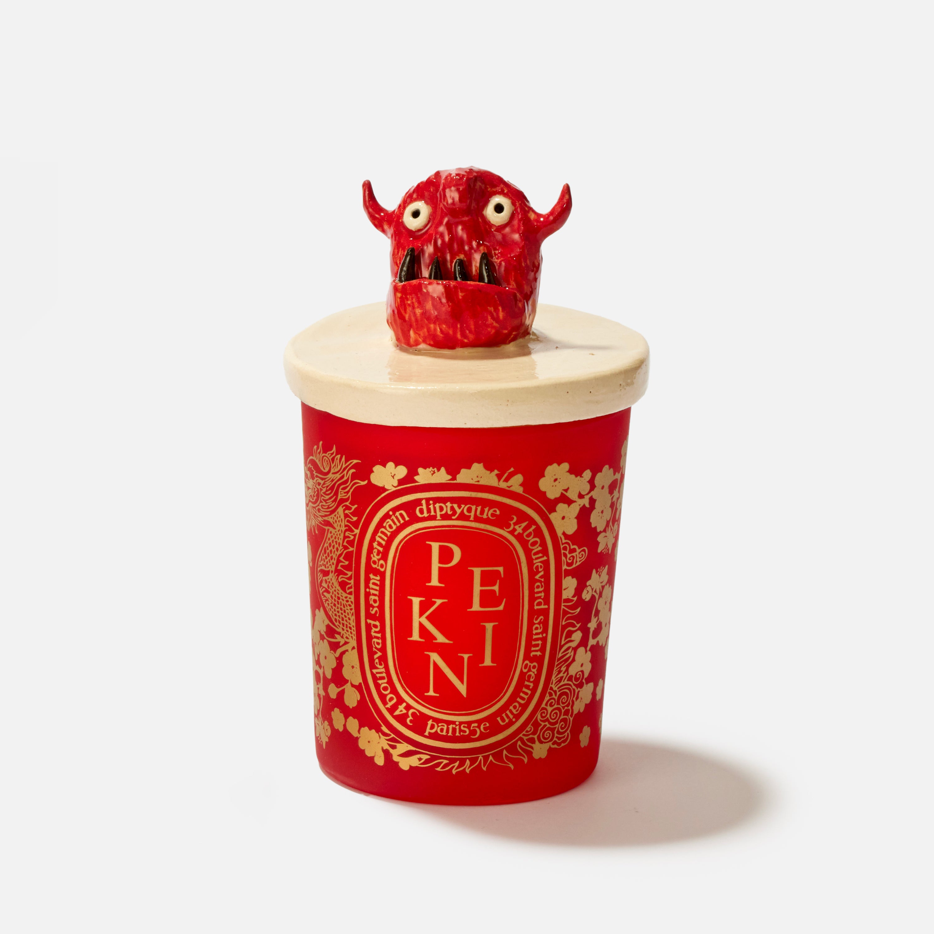 POKLOP NA SVÍČKU ČERT